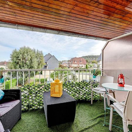 Apartamento Magnifique appart avec terrasse équipée et wifi gratuit Houlgate Exterior foto